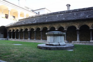 Krużganek Sant'Orso w Aoście