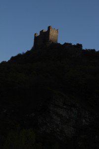 Zamek Ussel Valle Aosta