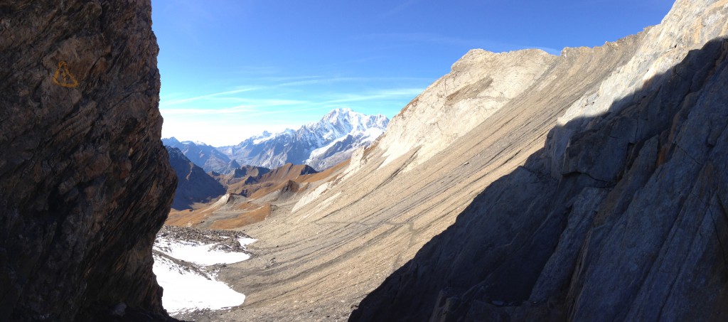 Widok na Mont Blanc z Col Malatrà. Archiwum Alex.